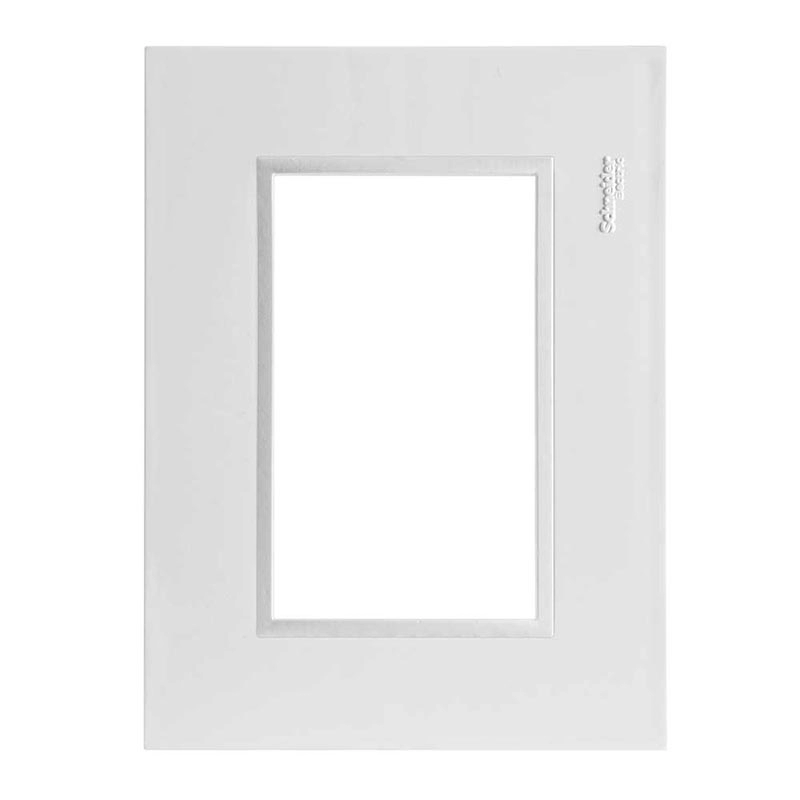 Tapa de PVC RODA CLASS de 3 módulos blanco